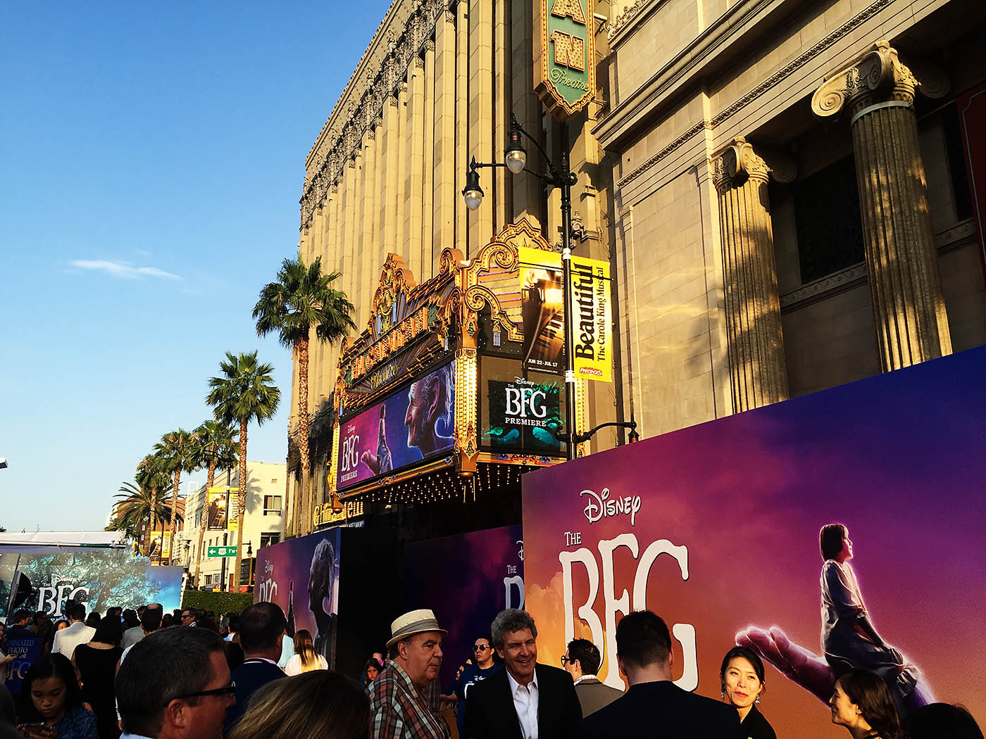 The BFG Red Carpet premiere in Hollywood. Perspective from a first timer #TheBFGEvent