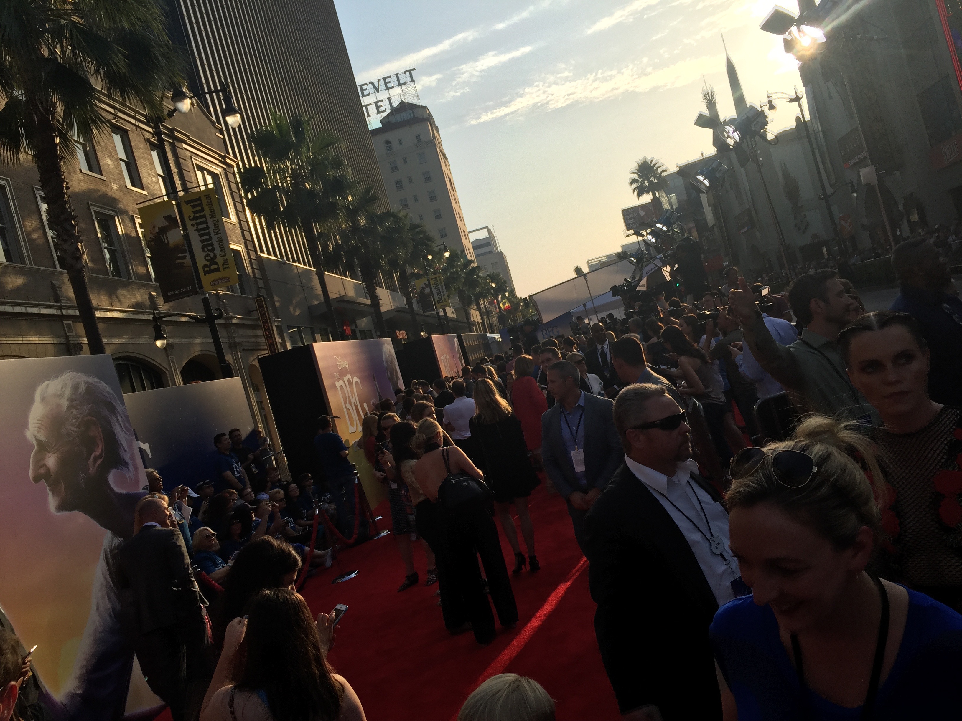 The BFG Red Carpet premiere in Hollywood. Perspective from a first timer #TheBFGEvent