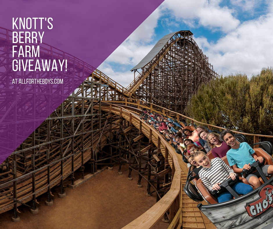 Knott's Berry Farm Giveaway at allfortheboys.com