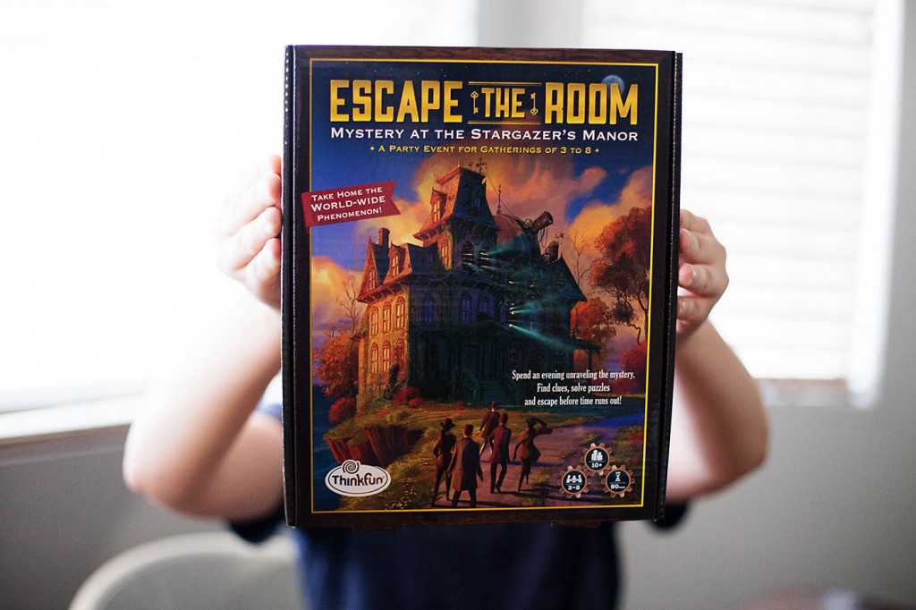 Escape the Room at home escape room type party game