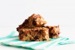 Easy Oatmeal Cherry Chocolate Snack Bars with Applesauce