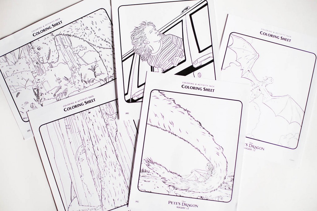 Pete's Dragon Printables — All for the Boys