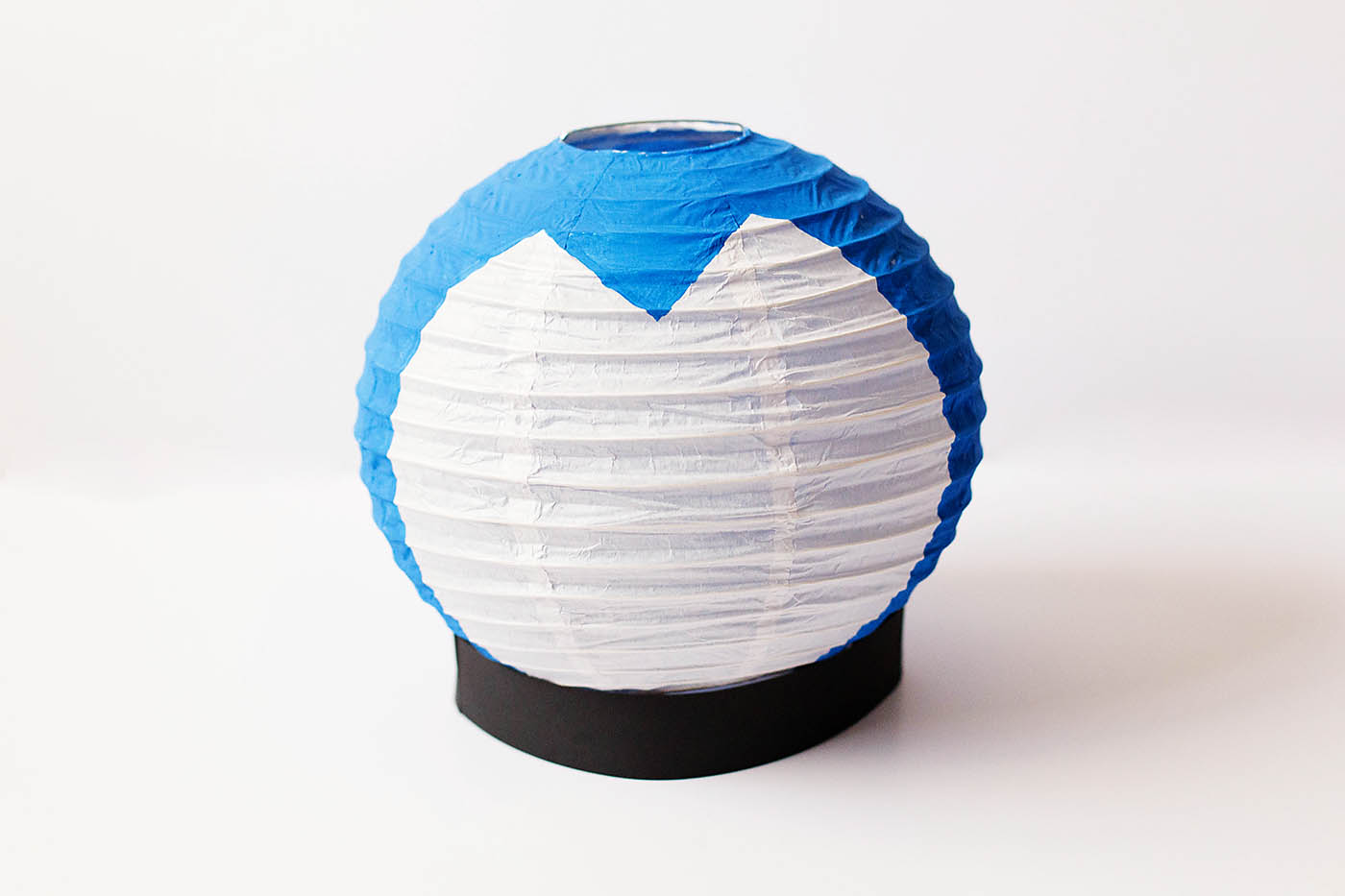 DIY Pokémon Inspired Snorlax Lantern - a fun craft idea for Pokémon and Pokémon Go fans!