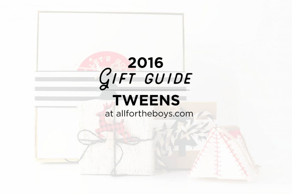 2016 Gift Guide for preschoolers - great gift ideas for tweens or kids around 9-12 years old