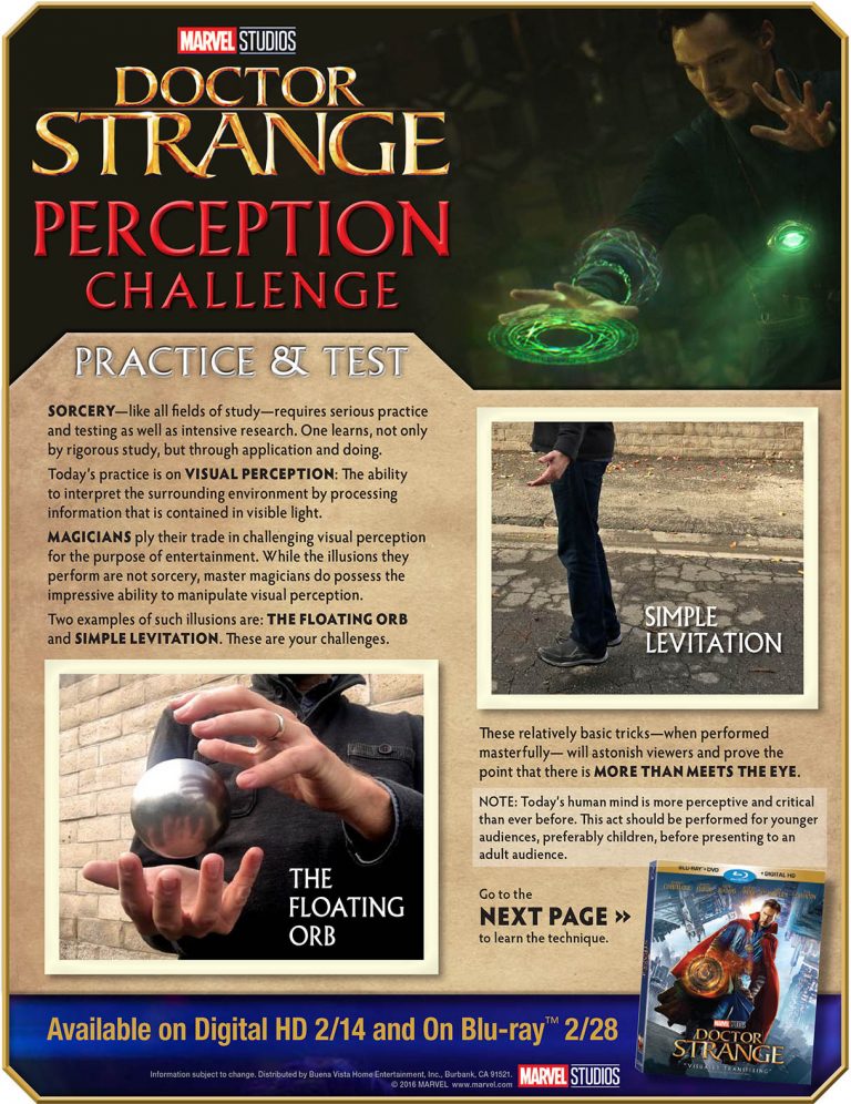 Watch Doctor Strange and Print These Optical Illusions — All for the Boys