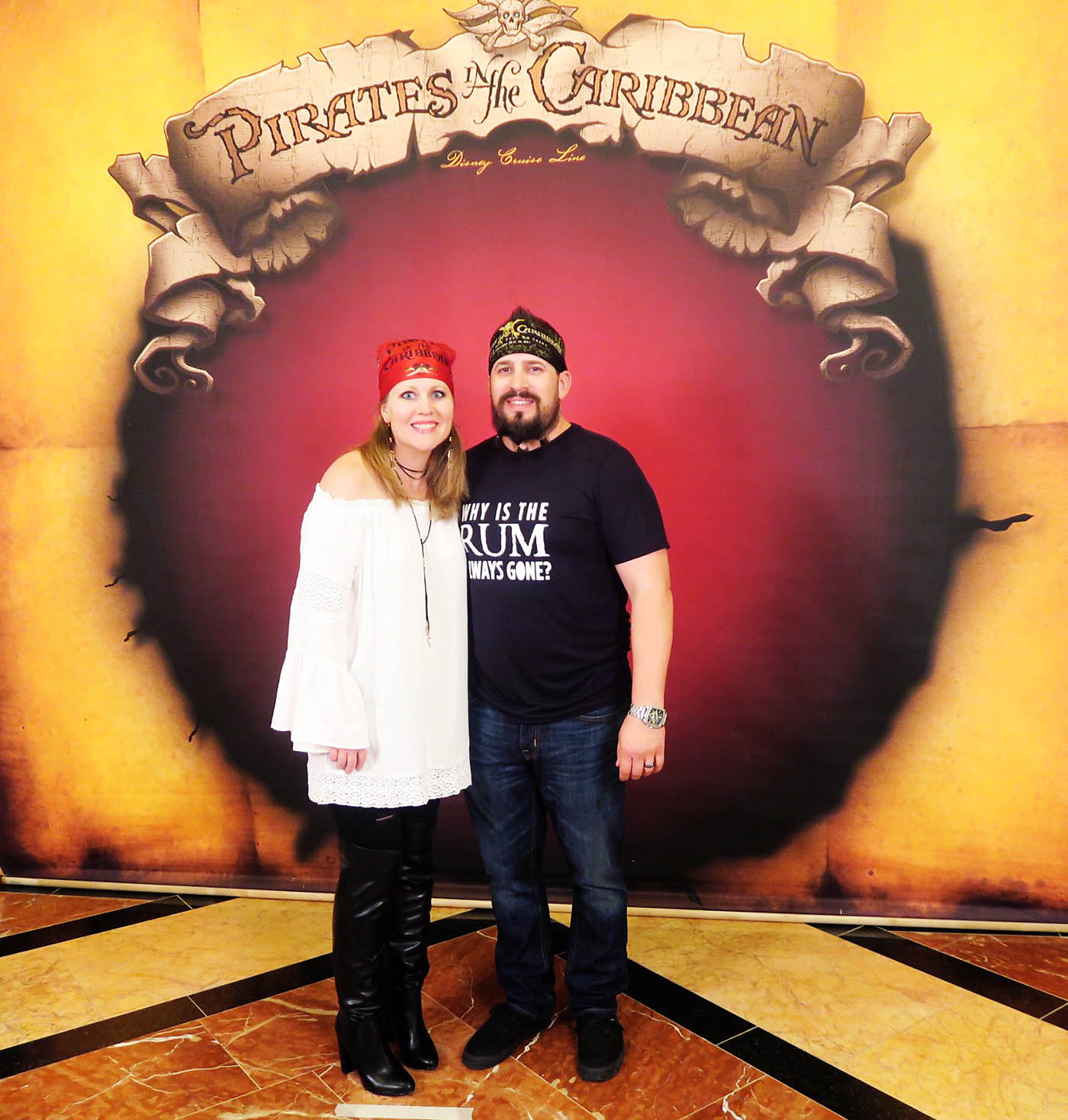 Pirate Night aboard the Disney Wonder + DIY Pirate Tees!