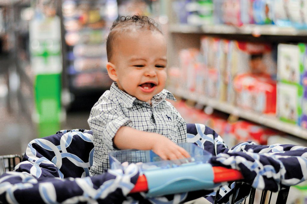 Great ideas for keeping toddlers busy at the store!