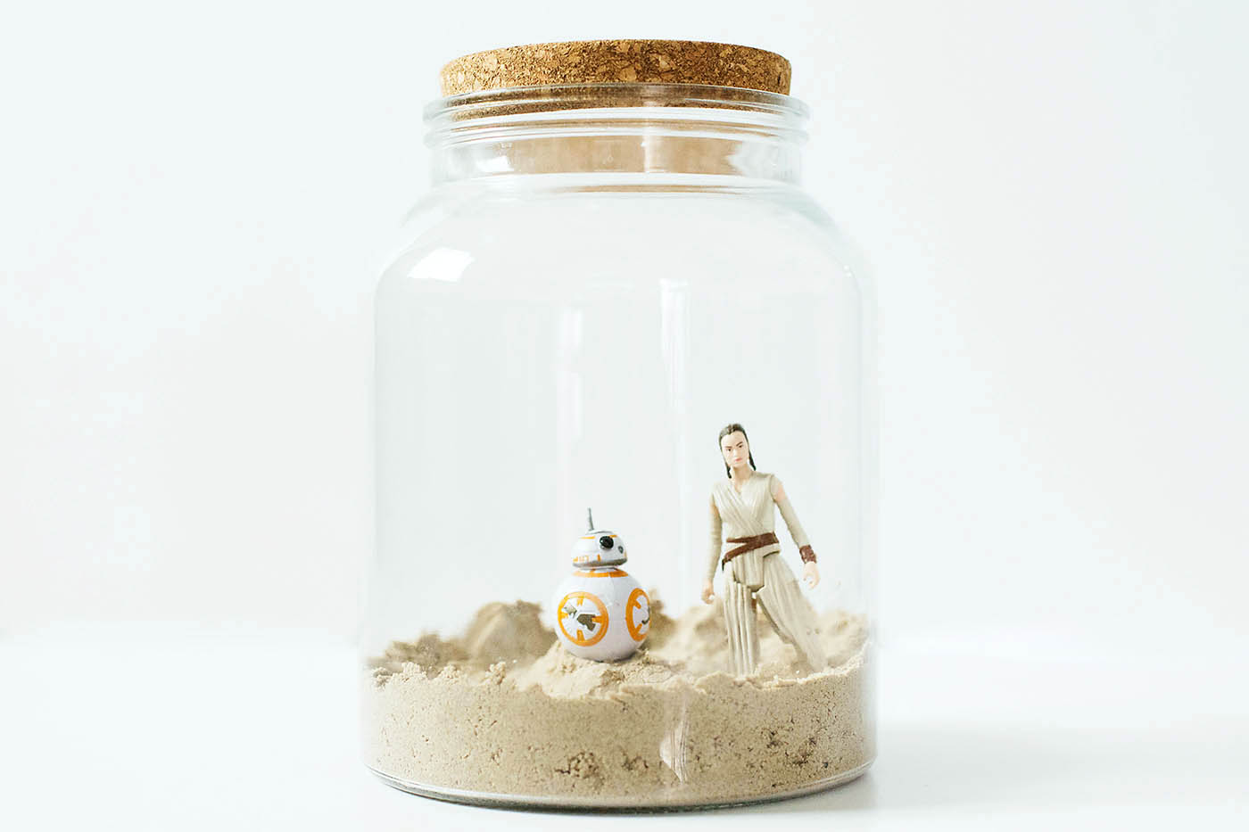 DIY Star Wars and other themed terrariums