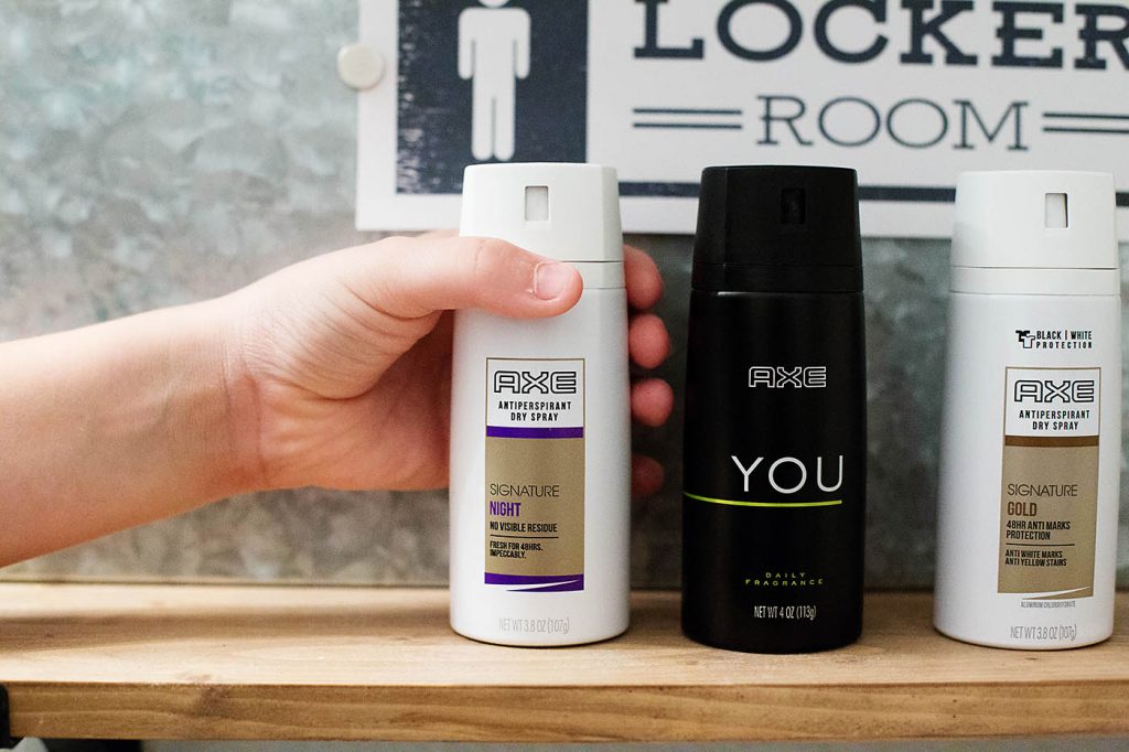 HOW TO TEACH YOUR TEEN TO USE AXE BODY SPRAY + LOCKER ROOM PRINTABLE