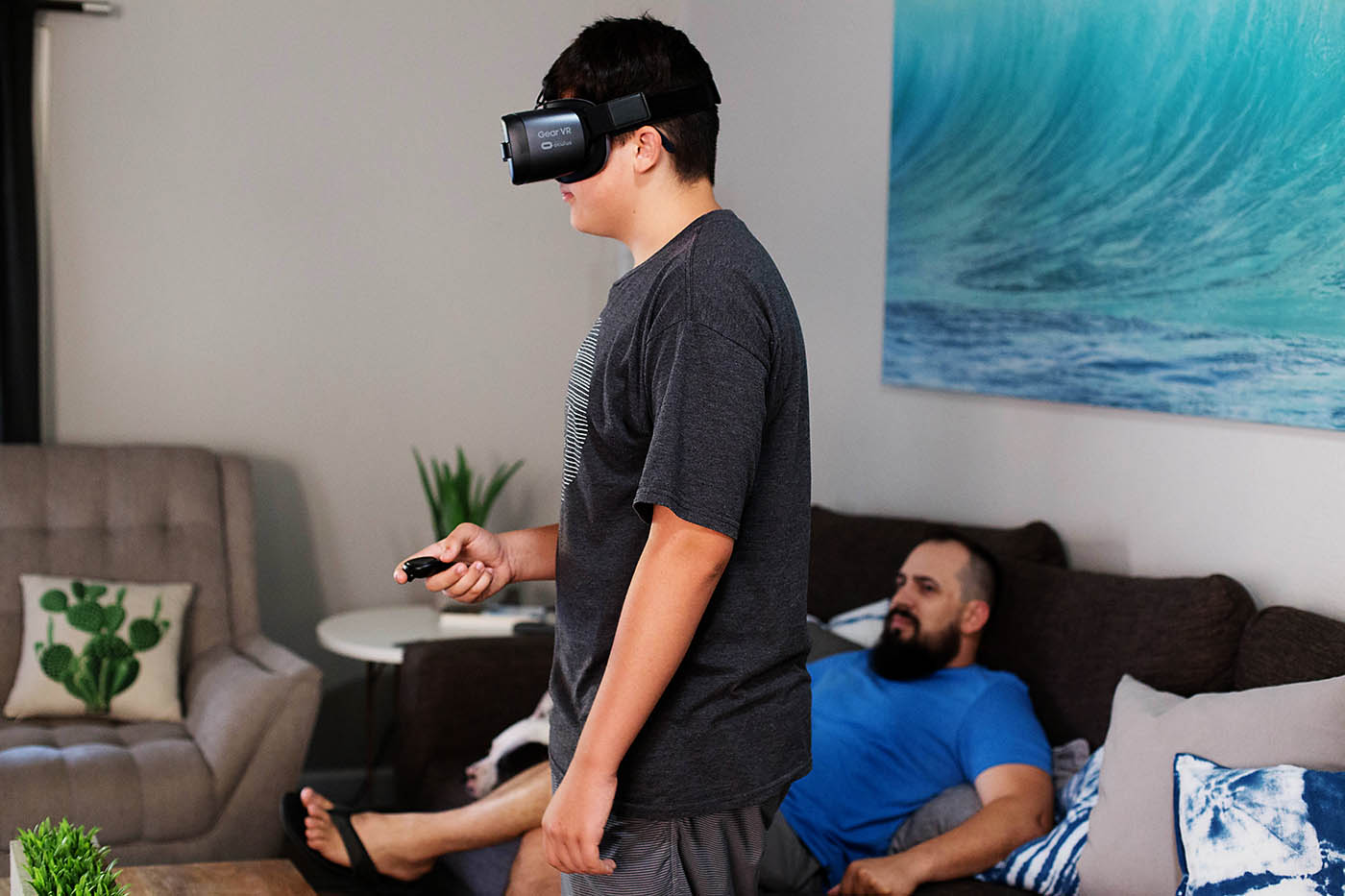 Bonding over technology with Intel True VR