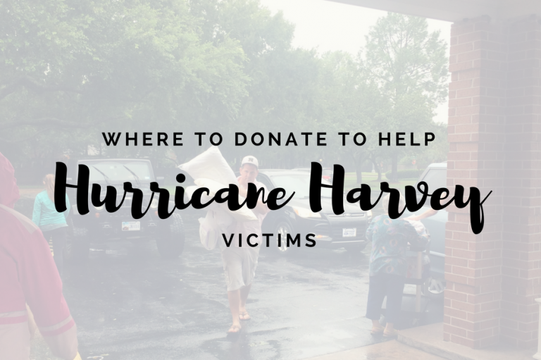 Where to Donate to Help Hurricane Harvey Victims — All for the Boys