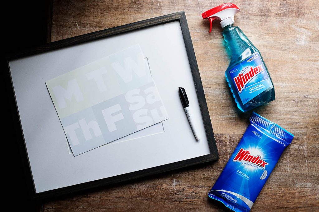 DIY DRY ERASE WEEKLY TODO LIST — All for the Boys