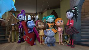 VAMPIRINA - "The Ghoul Girls" (Disney Junior)GHASTLY GAYLEL, VAMPIRINA, POPPY, GREGORIA, CREEPY, BRIDGET, FRANKENSTACEY