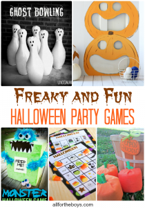Halloween game ideas perfect for a party at home or at school!