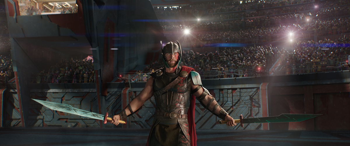 Marvel Studios' THOR: RAGNAROK..Thor (Chris Hemsworth)..Ph: Film Frame..©Marvel Studios 2017