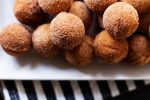 Easy Baked Eggnog Donut Holes