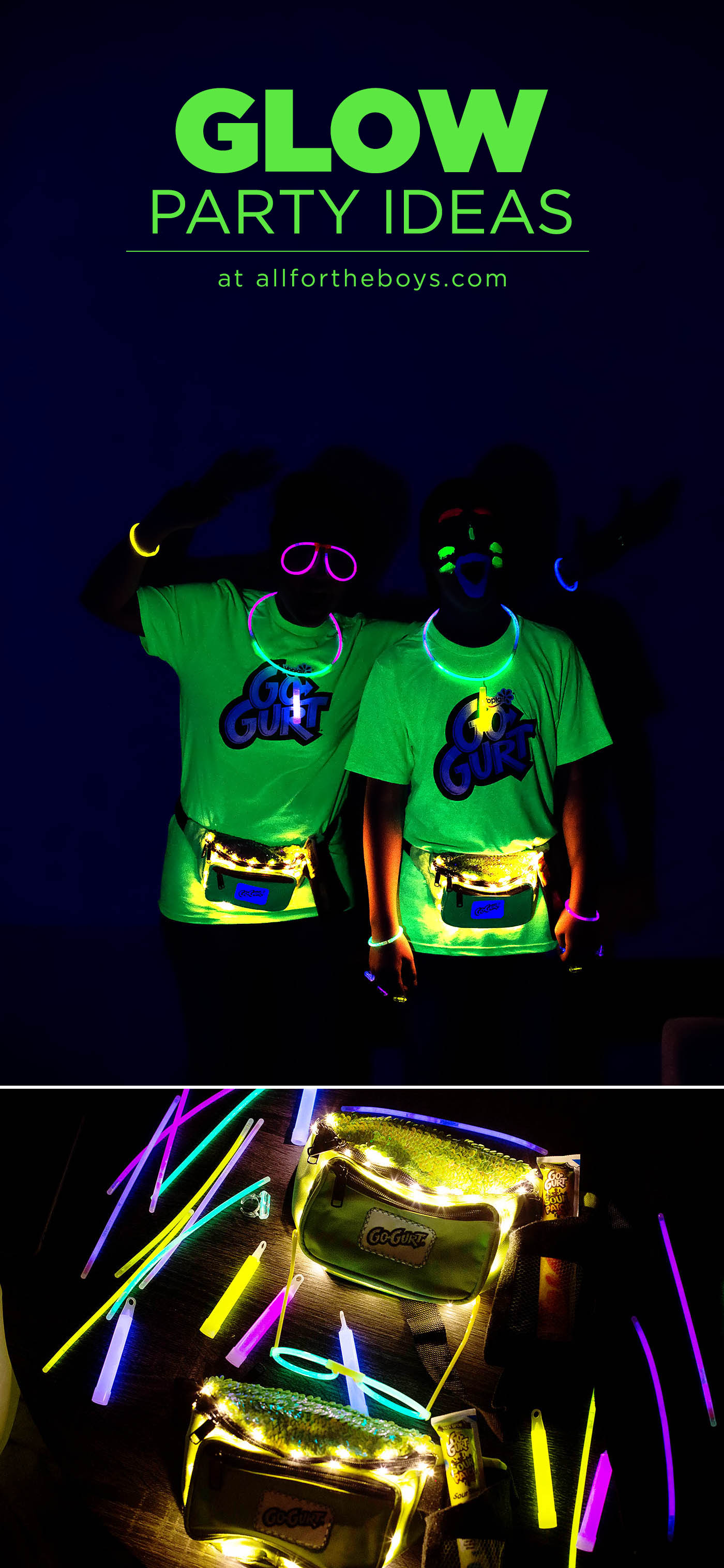 Fun GLOW party ideas and games