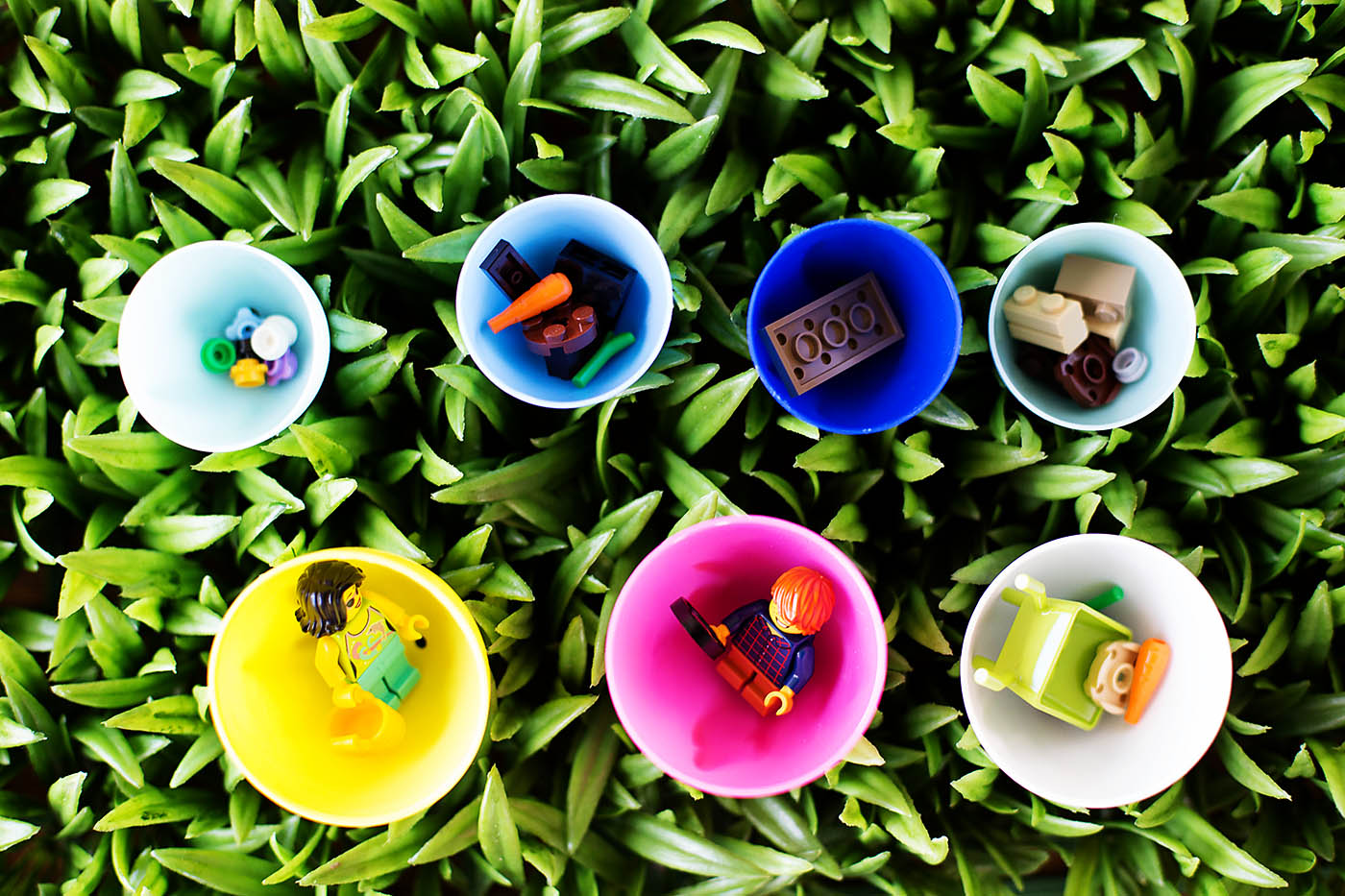 LEGO Easter Egg hunt idea