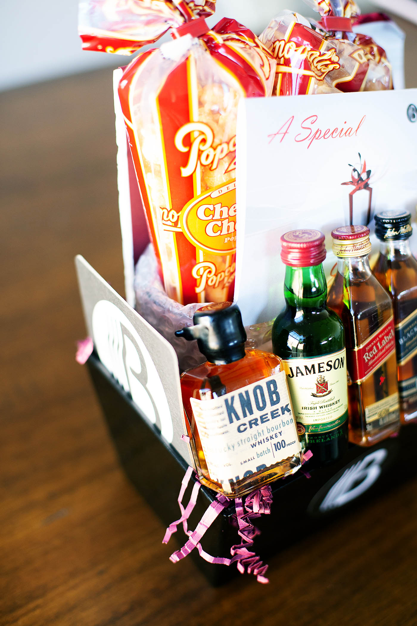 Father's Day gift idea - a Day with Dad ending with an awesome BroBasket