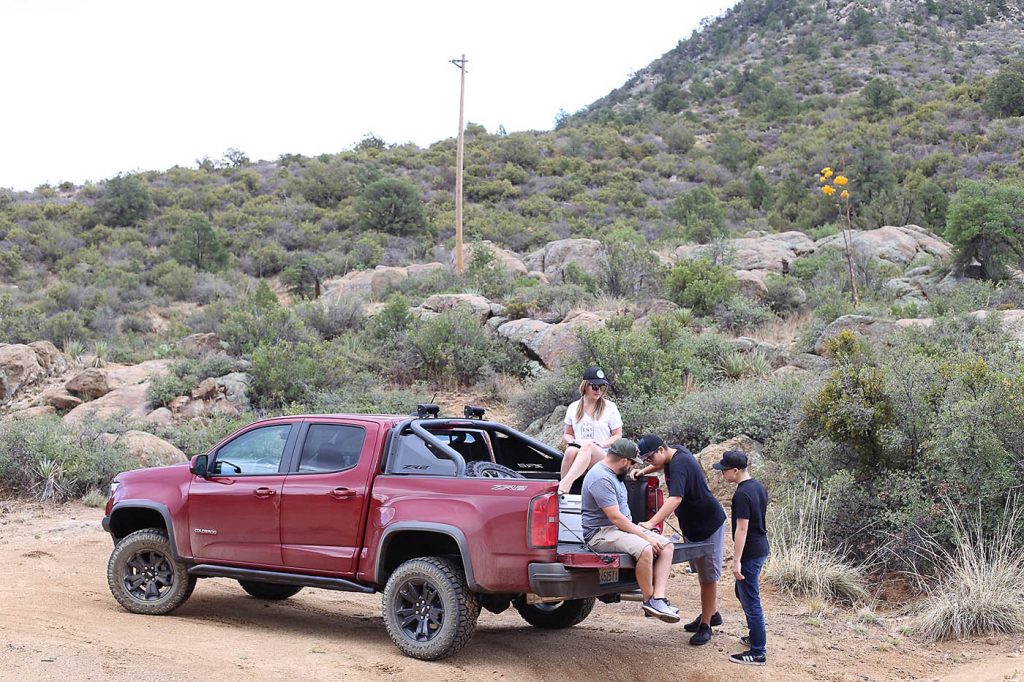 Arizona family day trip in the Chevy Colorado ZR2