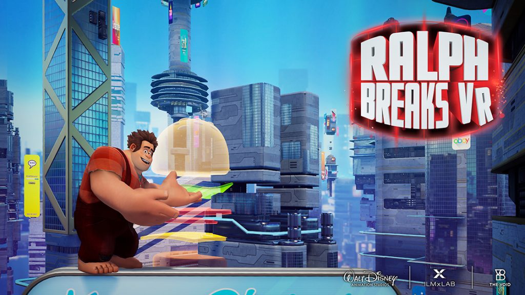 Ralph Breaks VR a new The VOID experience