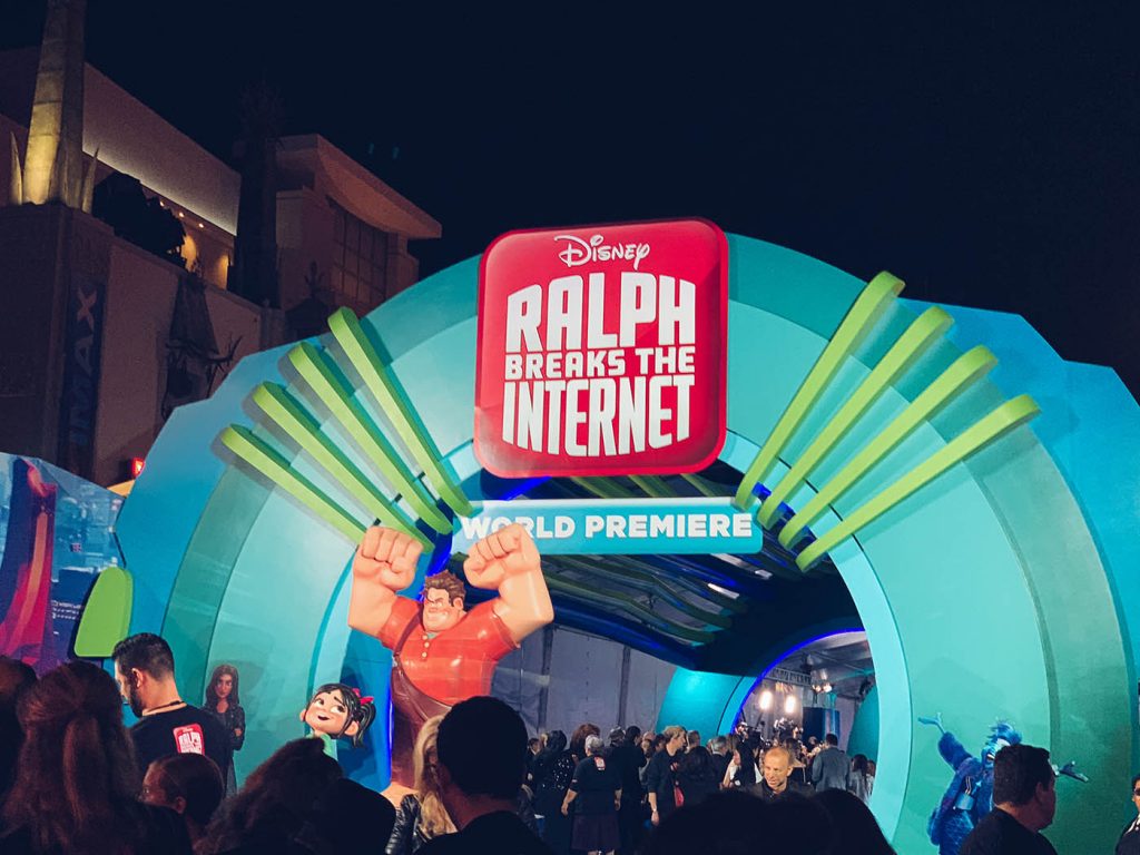 ralph breaks the internet premiere