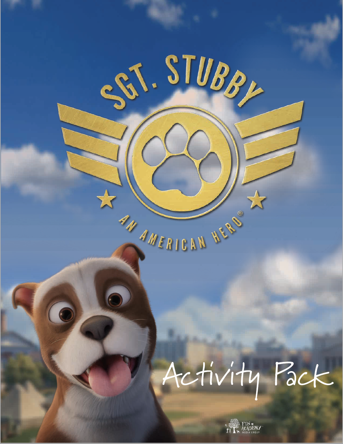 Sgt. Stubby on Blu-ray + printable activity pack