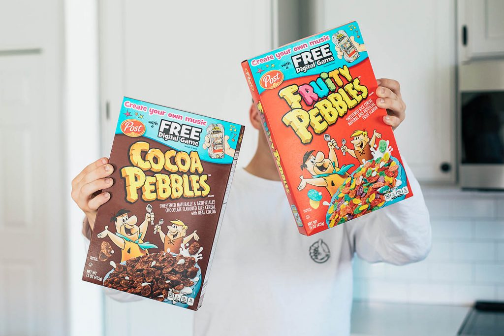 Gluten Free Cocoa PEBBLES™ Brownies & Fruity PEBBLES™ Blondies — All