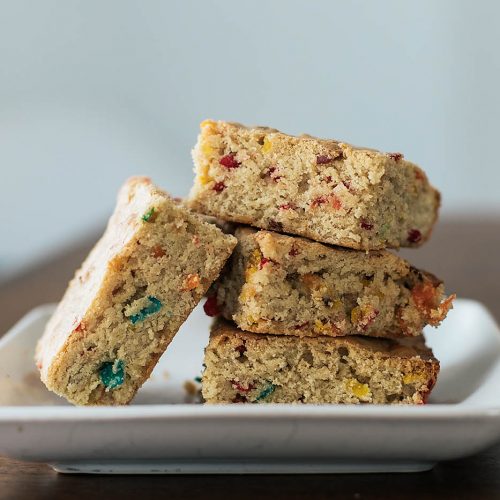 Gluten Free Cocoa PEBBLES™ Brownies & Fruity PEBBLES™ Blondies — All